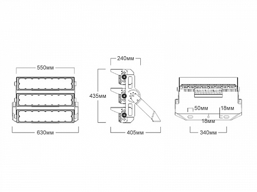Faretto: H-750W