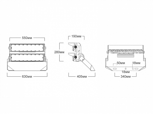 Faretto: H-500W