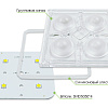 Модуль Brillare: SMD5050*4-75x75