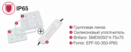 Комплект Affina InSt 4 x2 (350) PR