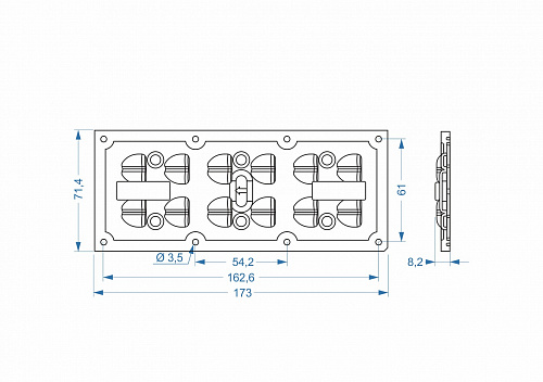 Модуль Brillare: SMD5050*12-149x47