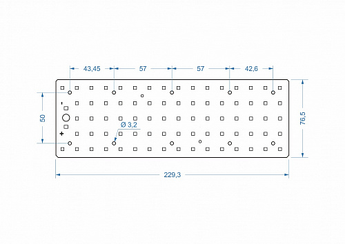 Модуль Brillare: SMD3030*77-229x77