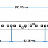 Модуль Brillare: SMD2835*96-996x15 Модуль Brillare: SMD2835*96-996x15