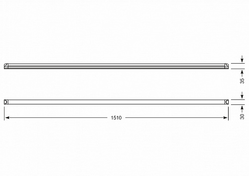 Soffitto: OV-32W-1510/35/30-IP40 Soffitto: OV-32W-1510/35/30-IP40