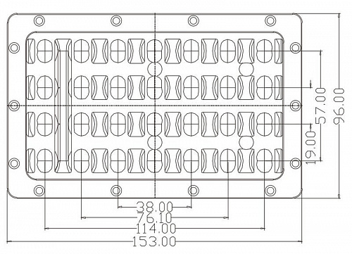 Модуль светодиодный Brillare: SMD3030*28-129x73