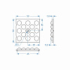 Модуль Brillare: SMD3030*144-273x195 (90°) Модуль Brillare: SMD3030*144-273x195 (90°)