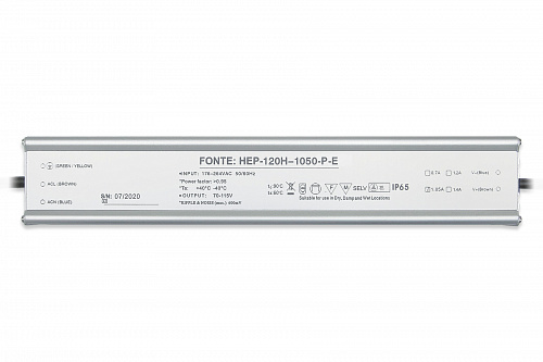 Источник питания Fonte: HEP-120H-1,05-P-E-IP65