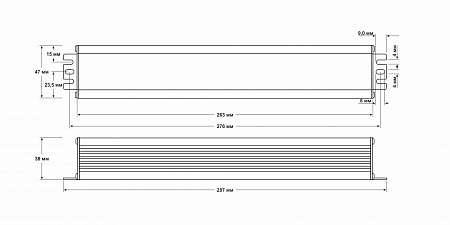 Источник питания Fonte: HEP-120H-1,05-P-E-IP65