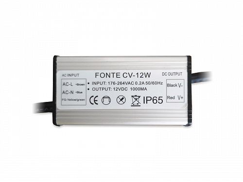 Источник питания Fonte: CV-12W-12V-IP65