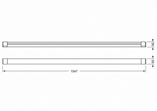 Soffitto: OV-52W-1547/60/56-IP65