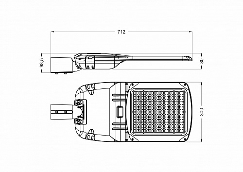 Светильник светодиодный Strada: MB-200W Светильник светодиодный Strada: MB-200W