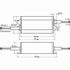 Источник питания Fonte: CV-12W-12V-IP65