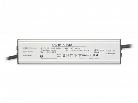 Источник питания Fonte: DLE-60-0,7-IP65